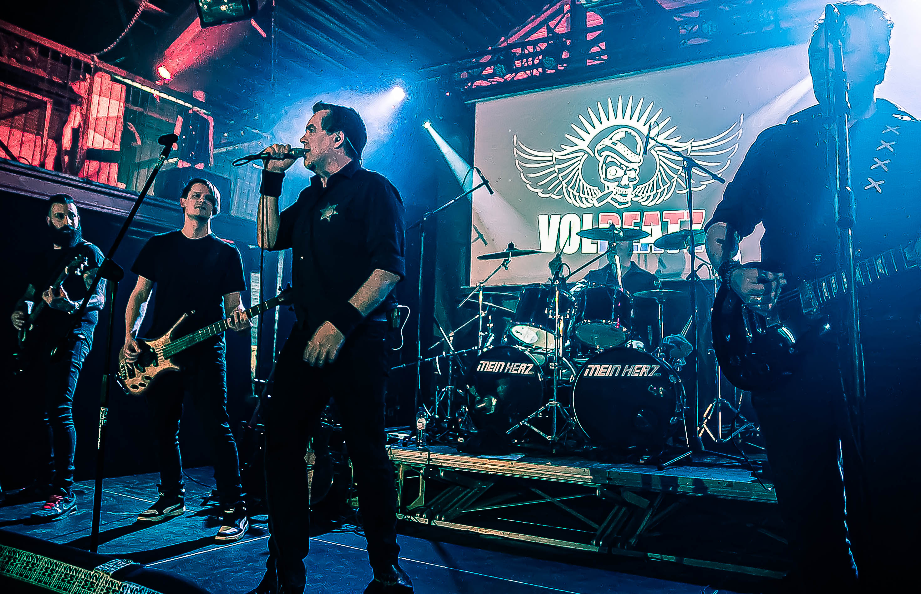 Volbeatz live @ EM2, Groningen, 23 apr 2022